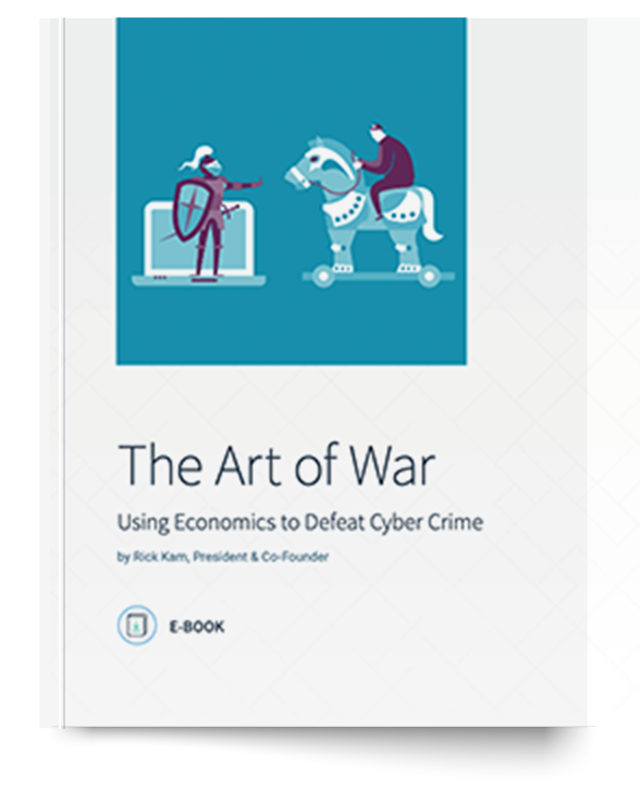 Image of the front of the economics of cybercrime ebookj for breach response